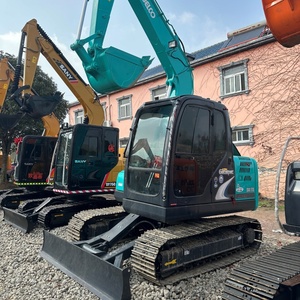 Excavatrice d'occasion Kobelco SK75 d'origine japonaise, 7,5 tonnes, petite excavatrice d'occasion SK60 SK75 SK80 SK140 - Product Image 3