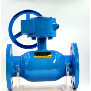 Vanne à bille manuelle/pneumatique à bride entièrement soudée, corps sans <span class=keywords><strong>soudure</strong></span> en acier inoxydable pour pipeline pétrolier et gaz - Product Image 4