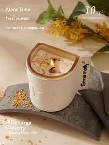 เทียนหอมอโรมาเธอราพีทำมือสุดหรู คอลเลคชั่นใหม่ปี 2026 ของขวัญสำหรับสาวๆ - Product Image 3