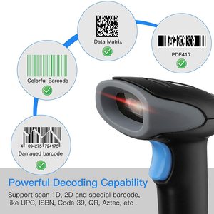 Lecteur de codes-barres 1D 2D <span class=keywords><strong>QR</strong></span> <span class=keywords><strong>Code</strong></span> sans fil <span class=keywords><strong>Bluetooth</strong></span> 2.4G filaire USB Eyoyo série EY-019 pour supermarché, hôpital, commerce de détail - Product Image 6