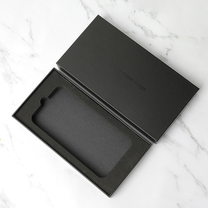 Tùy Chỉnh Uv Biểu Tượng Sang Trọng Di Động Điện Thoại Di Động Trường Hợp Hộp Giấy Các Tông Màu Đen Điện Thoại Trường Hợp Bao Bì Hộp Cho <span class=keywords><strong>Iphone</strong></span> 14 15 Pro Max Samsung - Product Image 2