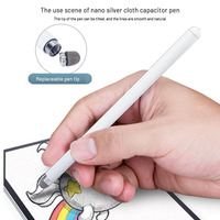 Écrans tactiles à gradient universel Oem/odm en métal avec logo stylet 2 en 1 adapté à Apple/Samsung/Xiaomi