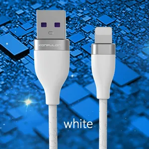 Konfulon-Cable de datos de cerámica superior, Cable de carga de batería Premium, Micro USB Digital, más duradero, 2023