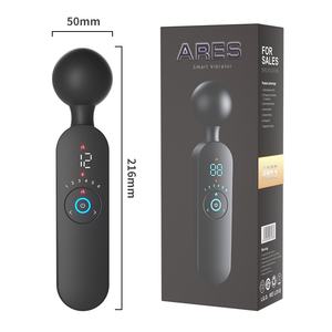 Vibrador AV Laile Transfronterizo para Mujeres, Tendencia Instantánea, 10 <span class=keywords><strong>Frecuencias</strong></span>, 100% Impermeable, Recargable por USB, Fuerte Vibración - Product Image 1
