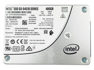 Intel S4510 480GB SSD Enterprise Solid State Drive untuk Desktop Server SATA 3.0 untuk penggunaan Internal & eksternal - Product Image 2