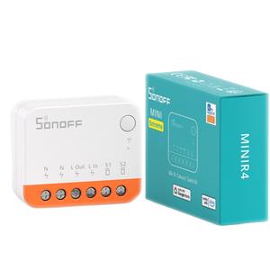 BSSY) Sonoff Mini R4 Interrupteur intelligent <span class=keywords><strong>WiFi</strong></span>, télécommande, minuterie, <span class=keywords><strong>connexion</strong></span> facile r4 - Product Image 1