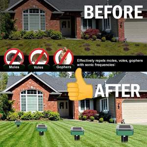 <span class=keywords><strong>Répulsif</strong></span> solaire <span class=keywords><strong>efficace</strong></span> Saijzek OEM ODM contre les taupes, les campagnols, les serpents pour les pelouses et les fermes en extérieur - Product Image 5