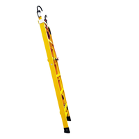 Échelle télescopique en fibre de verre RUNZE TOOL 24ft 28ft 32ft 40ft 12m EN131 FRP