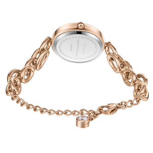 여성을위한 최신 relojes de cuarzo 디자인 골드 여성용 빈티지 시계 스테인레스 스틸 시계 및 팔찌 - Product Image 4