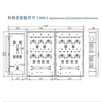 Quansheng Usine PC ABS ou SMC Fibre De Verre Multi Tables Boîtier Non Métallique Compteur Étanche Dur Boîte De Distribution Électrique