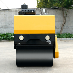 Mini-compacteur vibrant hydraulique pour béton, rouleau compresseur hydraulique de chantier, fabriqué en Chine - Product Image 3