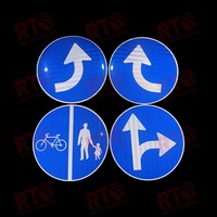 Signalisation de stationnement en aluminium de qualité diamant, panneau de signalisation routière réfléchissant, panneaux de signalisation routière à haute visibilité pour la sécurité routière