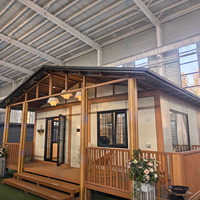 Maison conteneur extensible étanche à double aile FLKT, garantie 2 ans, maison pliante préfabriquée de l'usine source à vendre