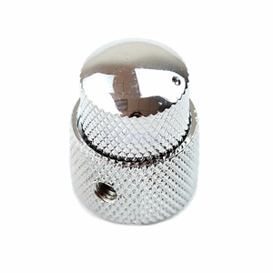 ลูกบิดคู่แบบสองหัวปรับเสียงโดมโลหะโพเทนชิโอมิเตอร์ CA ปุ่มควบคุมแบบเรียงซ้อนโลหะคู่สำหรับเบสกีตาร์ไฟฟ้า - Product Image 2