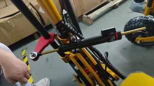 Pièces de trottinette électrique : Amortisseur de direction en fibre de carbone 345 mm pour amortisseur de type C, trottinettes électriques M11 T5A G6 F8 - Product Image 3