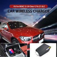 Chargeur de voiture sans fil rapide 15W pour Mercedes Benz 15-20 classe C/16-20 GLC