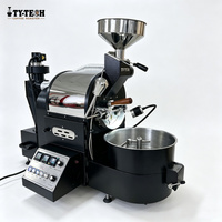 Petite machine à torréfier le café 500g 600g 800g 10kg 50kg en acier inoxydable, torréfacteur automatique à air chaud pour usage domestique et commercial