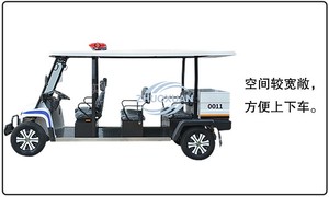 รถรับส่งไฟฟ้าชมวิวรีสอร์ทแบบมีหลังคา 4 ที่นั่ง - Product Image 6