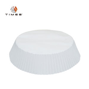 Revestimiento de papel desechable <span class=keywords><strong>AirFryer</strong></span>, platos de cocina y fiesta cuadrados redondos, bandeja de papel para freidora de aire reciclable, precio de fábrica - Product Image 6