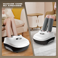 Healthpal oem odm ce rohs compression d'air électrique masseur de pieds et de jambes outils de réflexologie des pieds produits pour la circulation des pieds