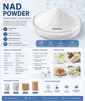 Poudre de Coenzyme NAD de Qualité Alimentaire Pure Beta-NAD+ Complément Énergétique Cellulaire avec Ingrédients de Suppléments Alimentaires