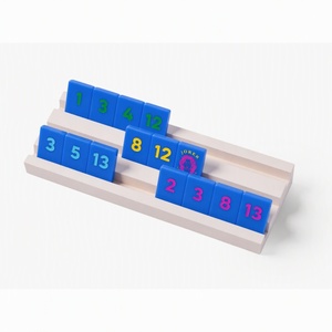 Juego de Fichas de Melamina Acrílica para 4 Jugadores, Oh My Rummied Tiles, con Fichas Numeradas de Lujo para Entretenimiento y Fiestas - Product Image 4