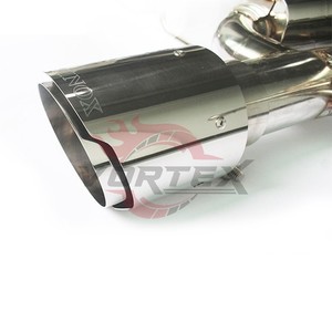 Sistema de escape completo de acero inoxidable Vortex Racing para Cadillac ATS, piezas de modificación de rendimiento y sonido. - Product Image 6