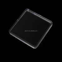 Porte-monnaie rond de taille personnalisée Mini boîte à poche unique Collection de pièces d'or Barres de vitrine en plastique