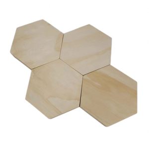 Plateau à dés hexagonal en bois de hêtre massif, design moderne et minimaliste, thème Las Vegas, accessoires pour jeux de société - Product Image 2