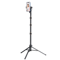 Support de téléphone portable Jopree B18 flexible et réglable en hauteur, en alliage d'aluminium, pour le streaming en direct et la photographie