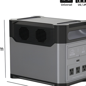Station d'alimentation portable 1200W 1024Wh LiFePO4, générateur solaire avec charge rapide 1000W, UPS pour le camping en plein air et la sauvegarde d'urgence - Product Image 2