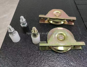 U/<span class=keywords><strong>V</strong></span>/Y rãnh bánh xe <span class=keywords><strong>v</strong></span>ới <span class=keywords><strong>v</strong></span>òng bi màu kẽm theo dõi bánh xe 50mm 60mm Đường kính cửa trượt con lăn - Product Image 6