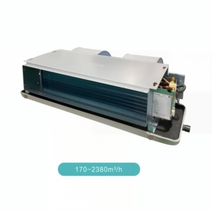 Unidades <span class=keywords><strong>de</strong></span> Ventiloconvector Canalizadas Hisense con Certificación CE, Hidrónicas, <span class=keywords><strong>de</strong></span> Alta Capacidad para Calefacción y Refrigeración (1.8-12.6KW/2.7-18.9KW) DC/Sin Escobillas - Product Image 3