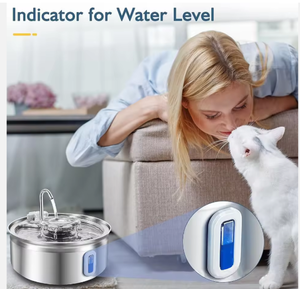 Bebedero Automático de Acero Inoxidable de Alta Calidad <span class=keywords><strong>para</strong></span> Gatos y Hámsteres, 3.2L de Gran Capacidad, Súper Silencioso y Ecológico - Product Image 4