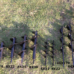 Forets à vis DD2988 pour accessoires <span class=keywords><strong>de</strong></span> plantation, déchaumeur, tarière <span class=keywords><strong>de</strong></span> jardin, foret en spirale - Product Image 5