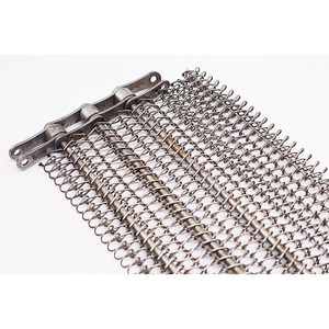 Paslanmaz çelik konveyör örgü bant gıda konveyör Metal örgü bant otomatik montaj hattı konveyör bant - Product Image 1