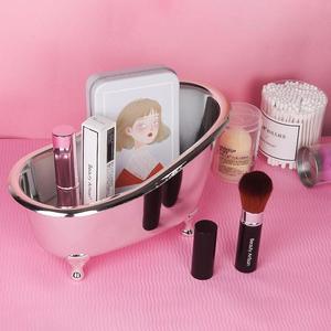 Bathtub Storage <b>Box</b> 25x13x15cm PS Cosmetic Organizer For <b>Makeup</b> Storage - Product Image 1
