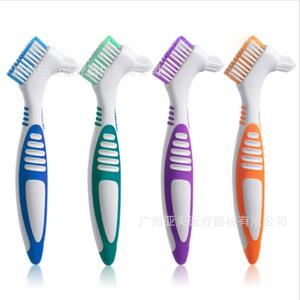 Cepillos de Dientes de Colores en Existencia para la Limpieza y el Cuidado de Dentaduras Postizas, Cepillos para Alineadores Dentales - Product Image 1