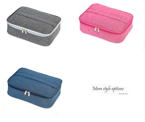 Bolsa <span class=keywords><strong>de</strong></span> almuerzo aislada <span class=keywords><strong>de</strong></span> lujo con estampado <span class=keywords><strong>de</strong></span> flamencos personalizados <span class=keywords><strong>2022</strong></span>, nevera lavable reutilizable ecológica para Picnic, comida, Oficina - Product Image 2