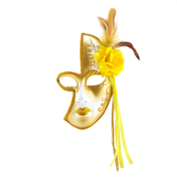 Masques demi-visage vénitiens, fête d'halloween, bal de promo, carnaval Mardi Gras, masques d'anniversaire pour femmes et filles