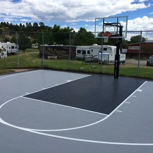 Báscula <span class=keywords><strong>de</strong></span> <span class=keywords><strong>baloncesto</strong></span> móvil, accesorio modular acolchado <span class=keywords><strong>de</strong></span> Instalación rápida, estilo deportivo, sintético, tartán - Product Image 4