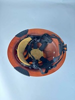 Casque de sécurité en fibre de verre de conception nouvelle, logo personnalisé HBC, industrie de la fibre de verre, casque de chantier en fibre de verre