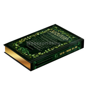 หนังสือปกแข็งพิมพ์ลายตามสั่ง พร้อมขอบพ่นสี ปั๊มฟอยล์ทอง ฉบับพิเศษสุดหรู นิยายแฟนตาซี สำหรับสะสมหรือเป็นของขวัญ - Product Image 5