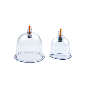 <span class=keywords><strong>Set</strong></span> Cangkir Bekam Vakum Tebal untuk Penghilang Nyeri Tubuh (Bahan Plastik) - Product Image 2