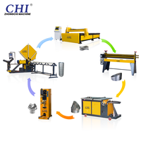 Machine de découpe plasma automatique pour coudes de conduits d'air CVC et pièces de formes spéciales, marque ZCJX, épaisseur de tôle 0,5-4 mm, construction