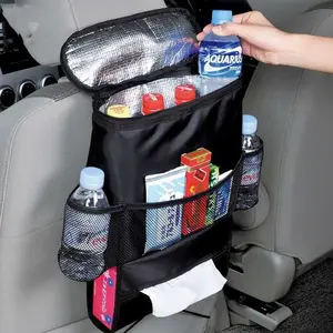 Polyester Hanging Car Organizer Trunk, Hanging Auto Car Trunk Organizer Bag, Car Trunk Organizer Printed