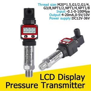 Weistoll Factory Price neuer digitaler LCD-LED-Drucksensor mit <span class=keywords><strong>4</strong></span>-<span class=keywords><strong>20mA</strong></span> Ausgang und genauem, intelligentem Druck messumformer - Product Image 2