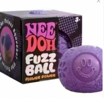 Purple Spiky Ball (Smiley Face)