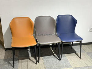 Silla de Comedor de Cuero Moderna y Lujosa con Respaldo Ajustable y Extensible, Color Personalizable - Muebles para el Hogar - Product Image 6