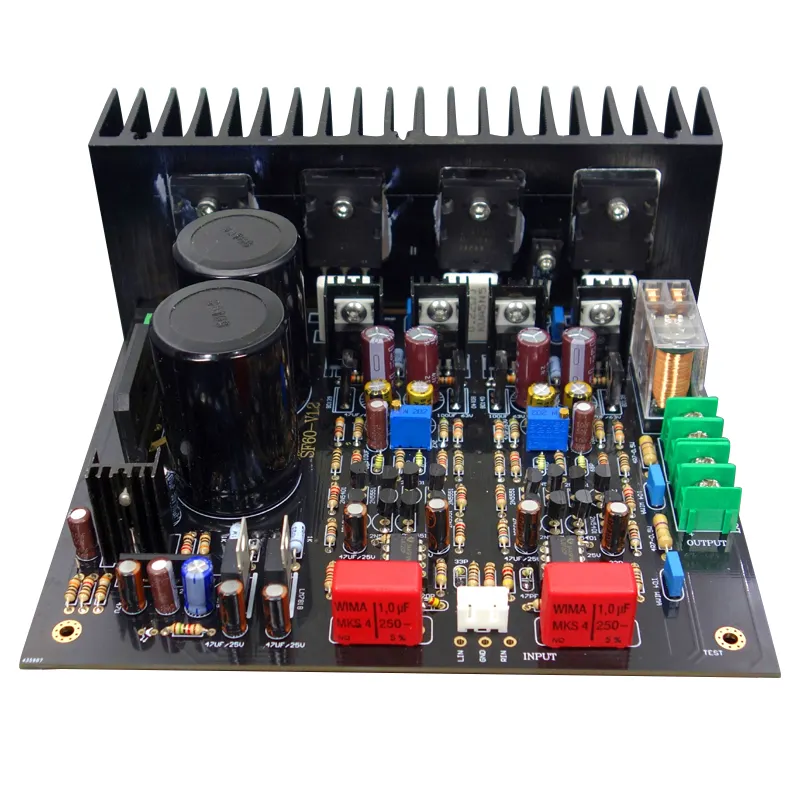 TDA7293 Papan PCBA Amplifier Stereo Daya Tinggi Asli Baru 150W Kit DIY